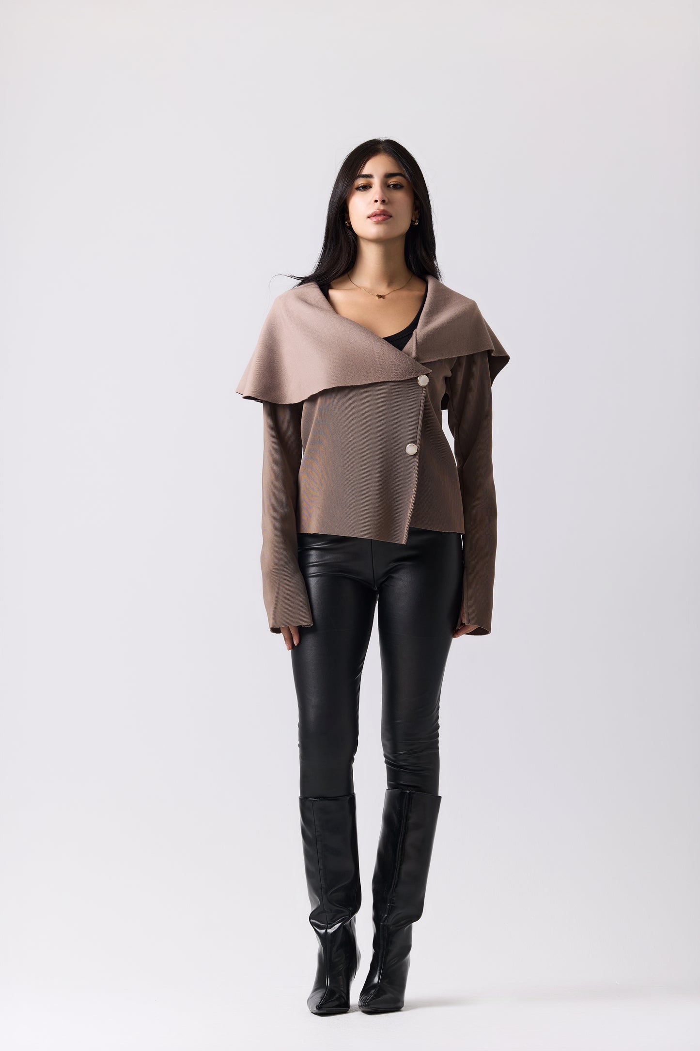 Mocha Edgy top