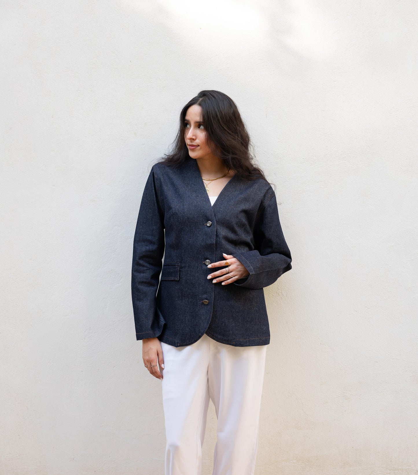 The Indigo Blazer