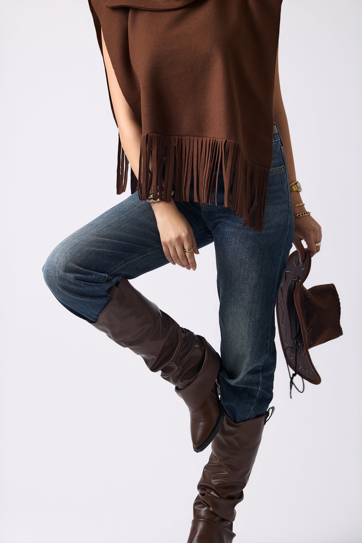 Fringe Twisted cape