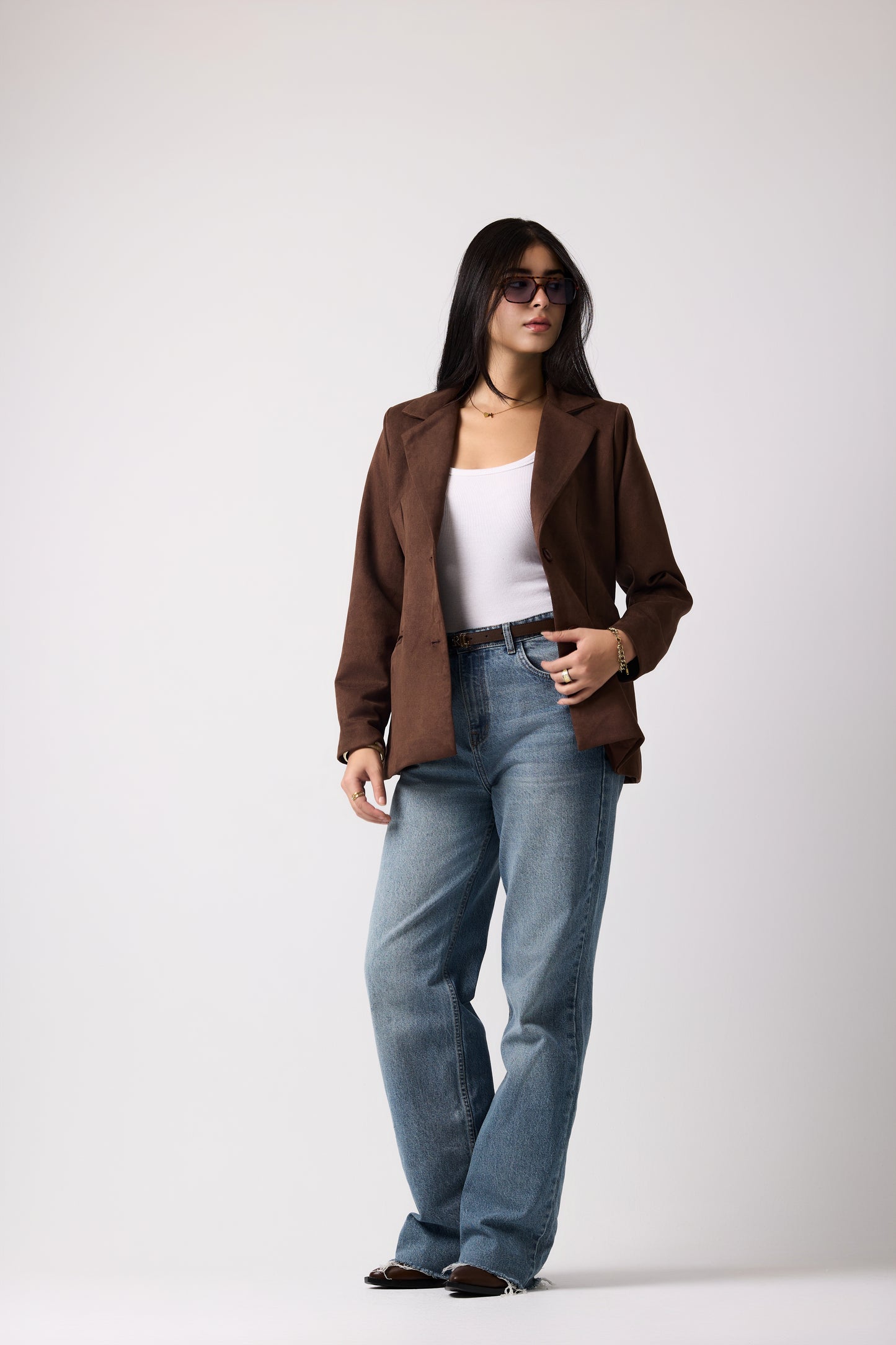 Suede Essence blazer