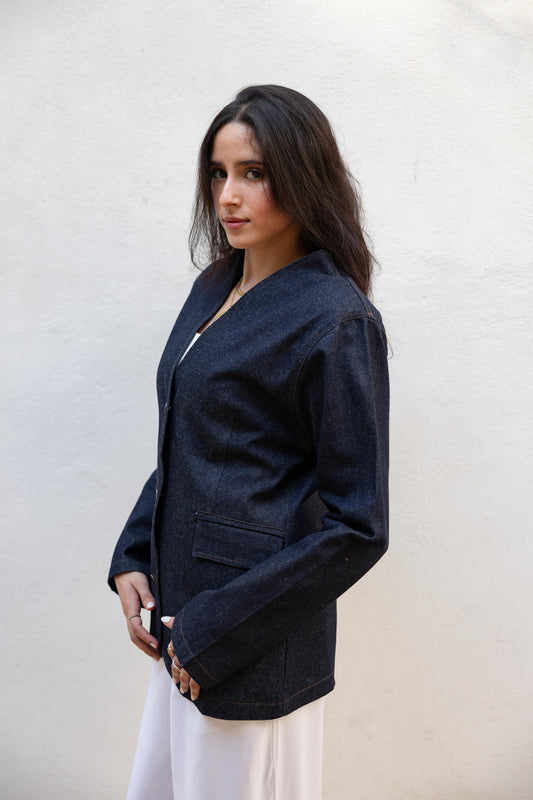 The Indigo Blazer