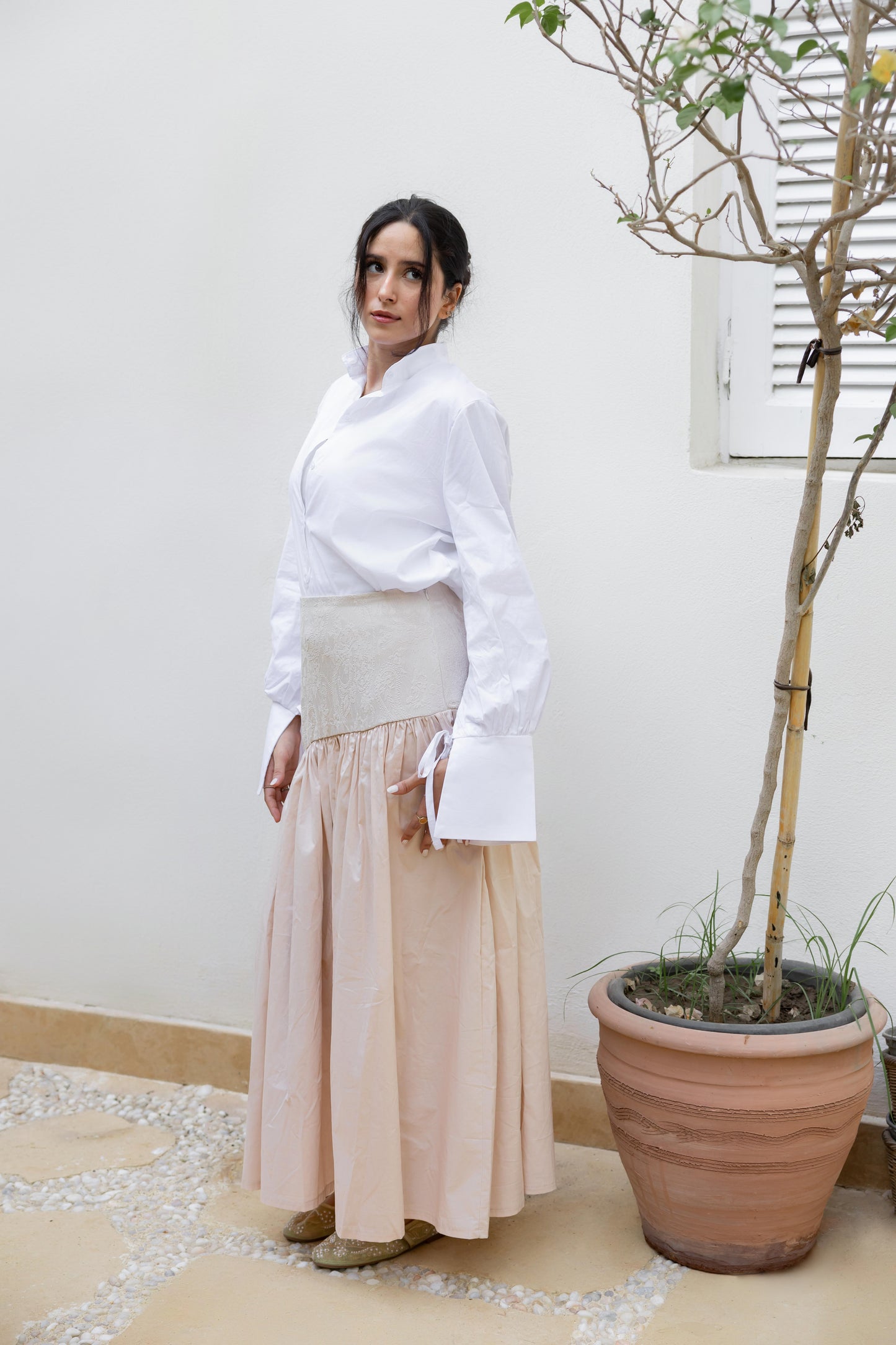 Diagonale Jacquard Skirt