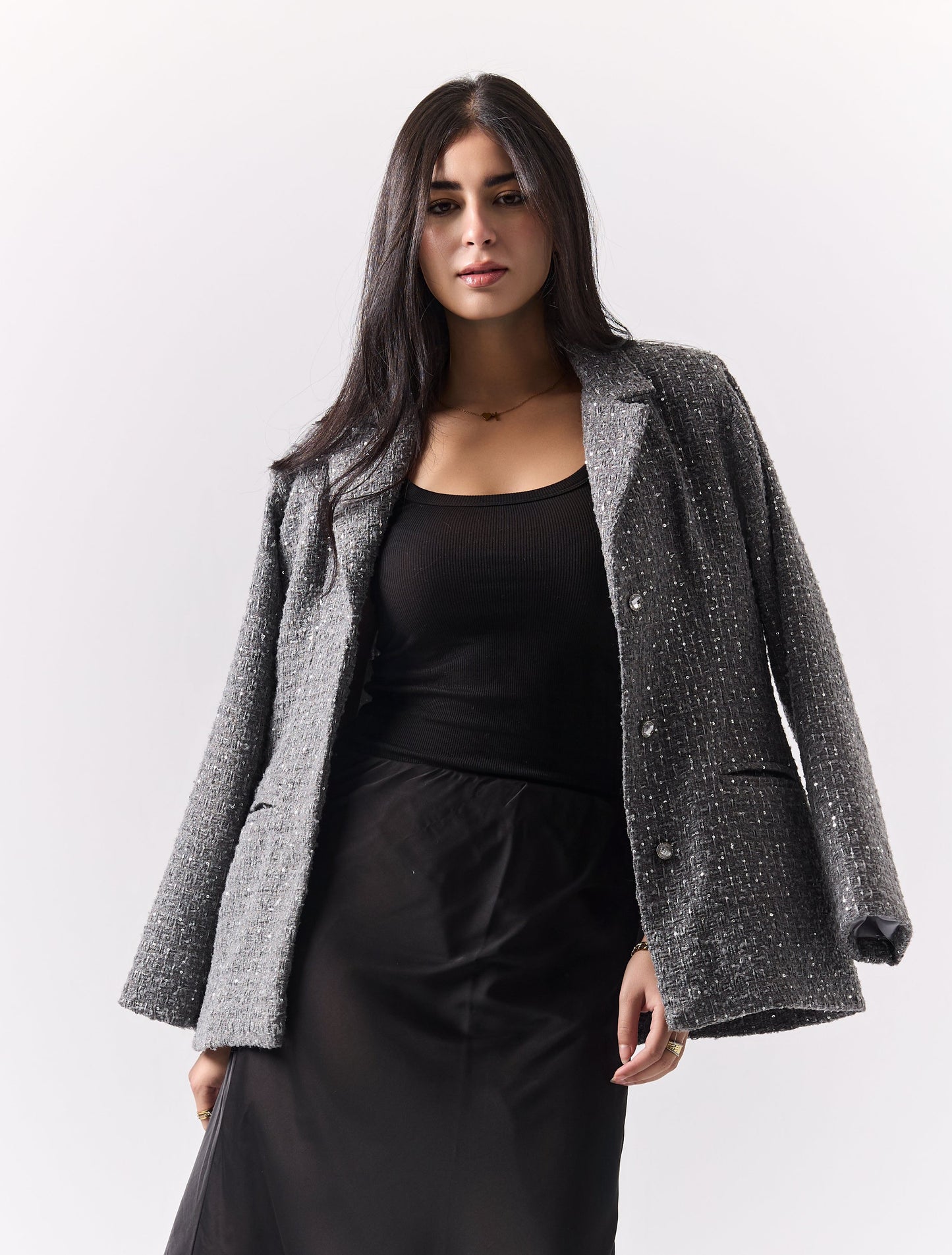 Evening glam blazer