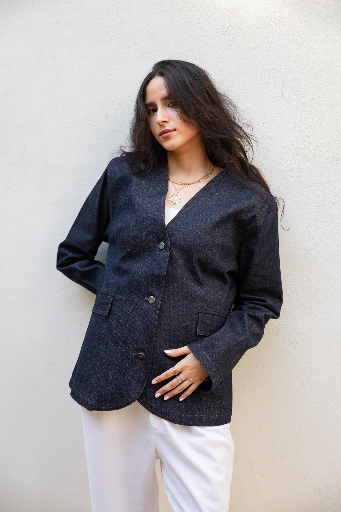 The Indigo Blazer