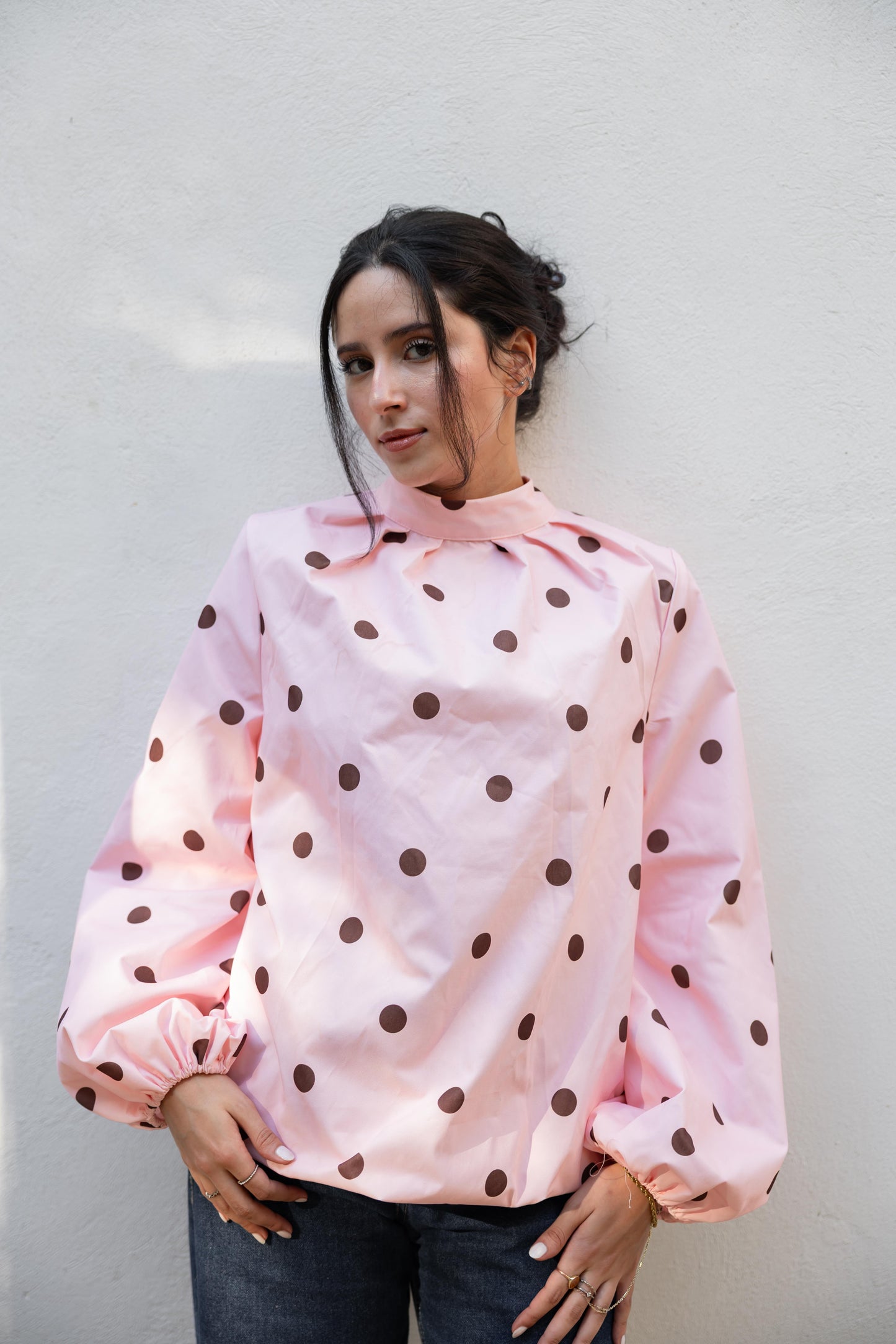 Bow-Back Blouse
