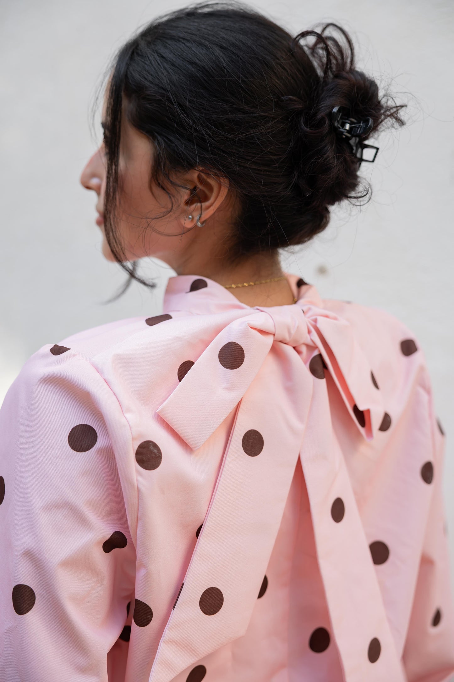 Bow-Back Blouse