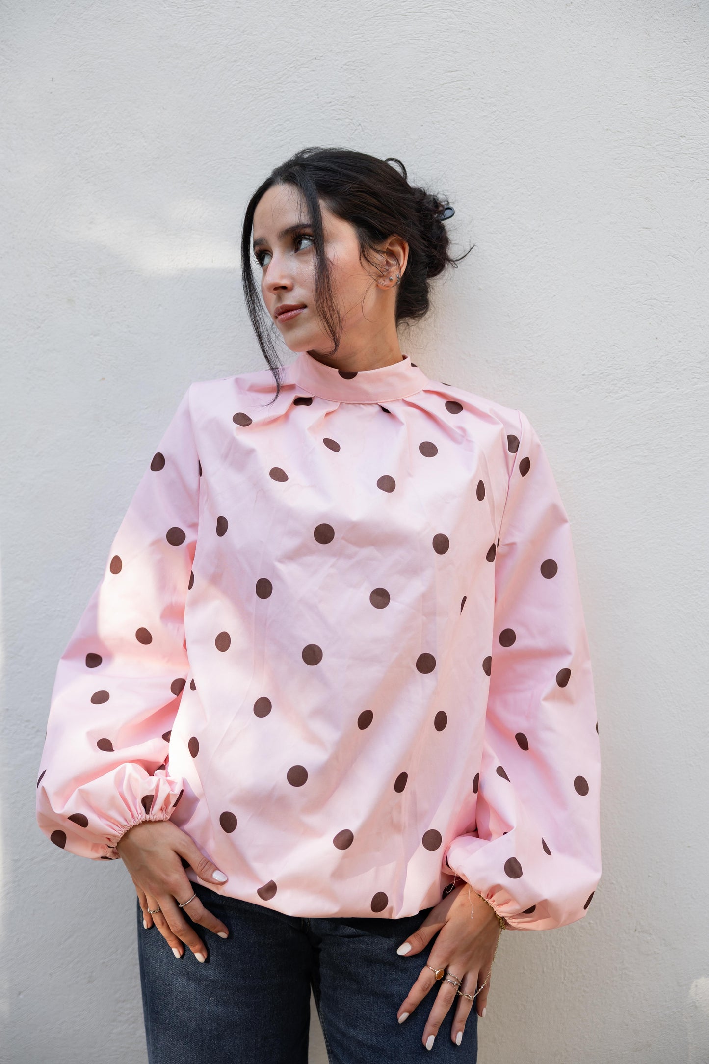 Bow-Back Blouse