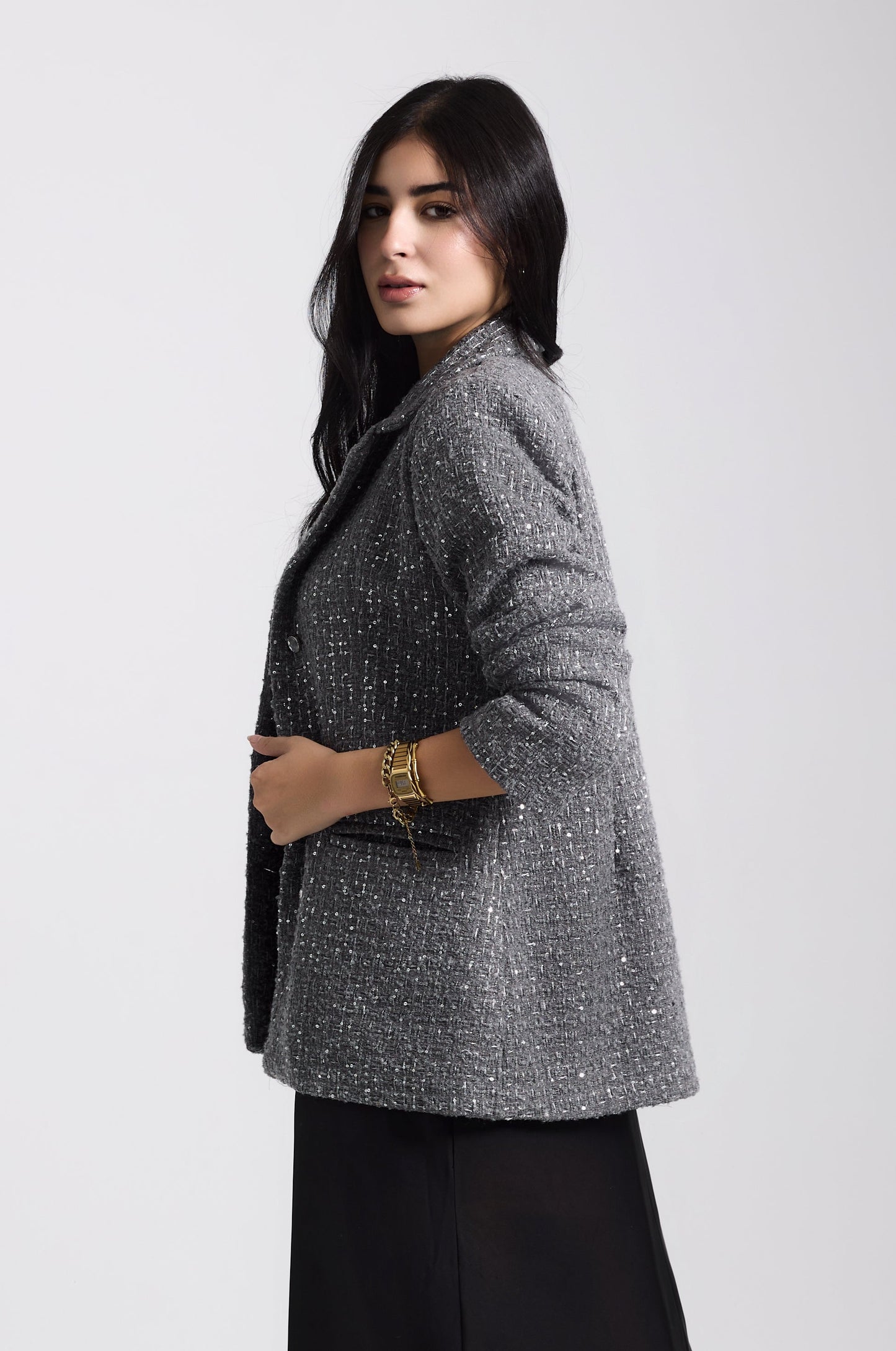 Evening glam blazer