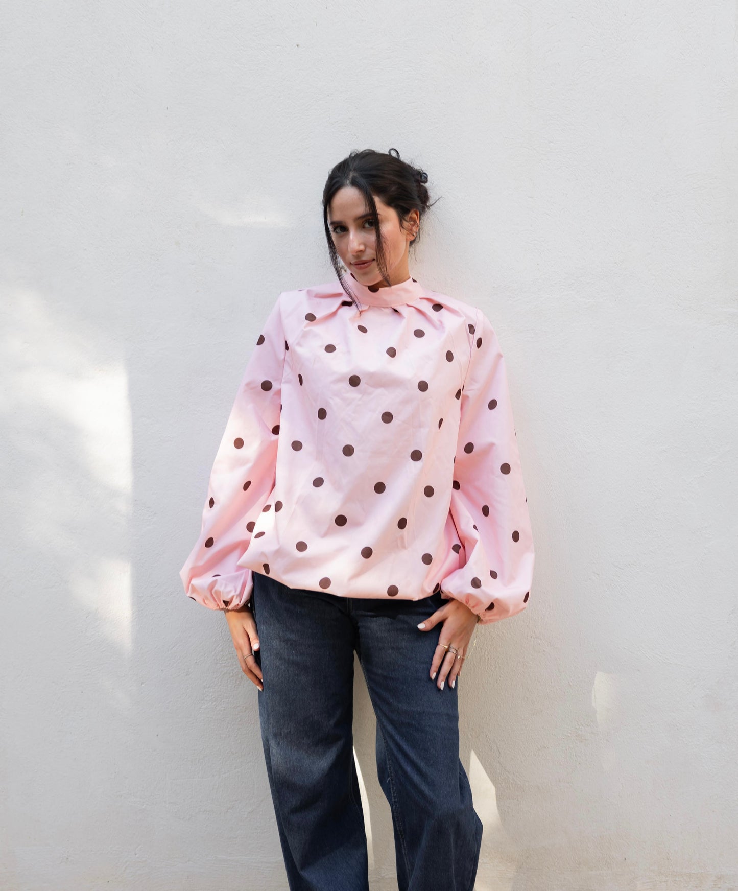 Bow-Back Blouse