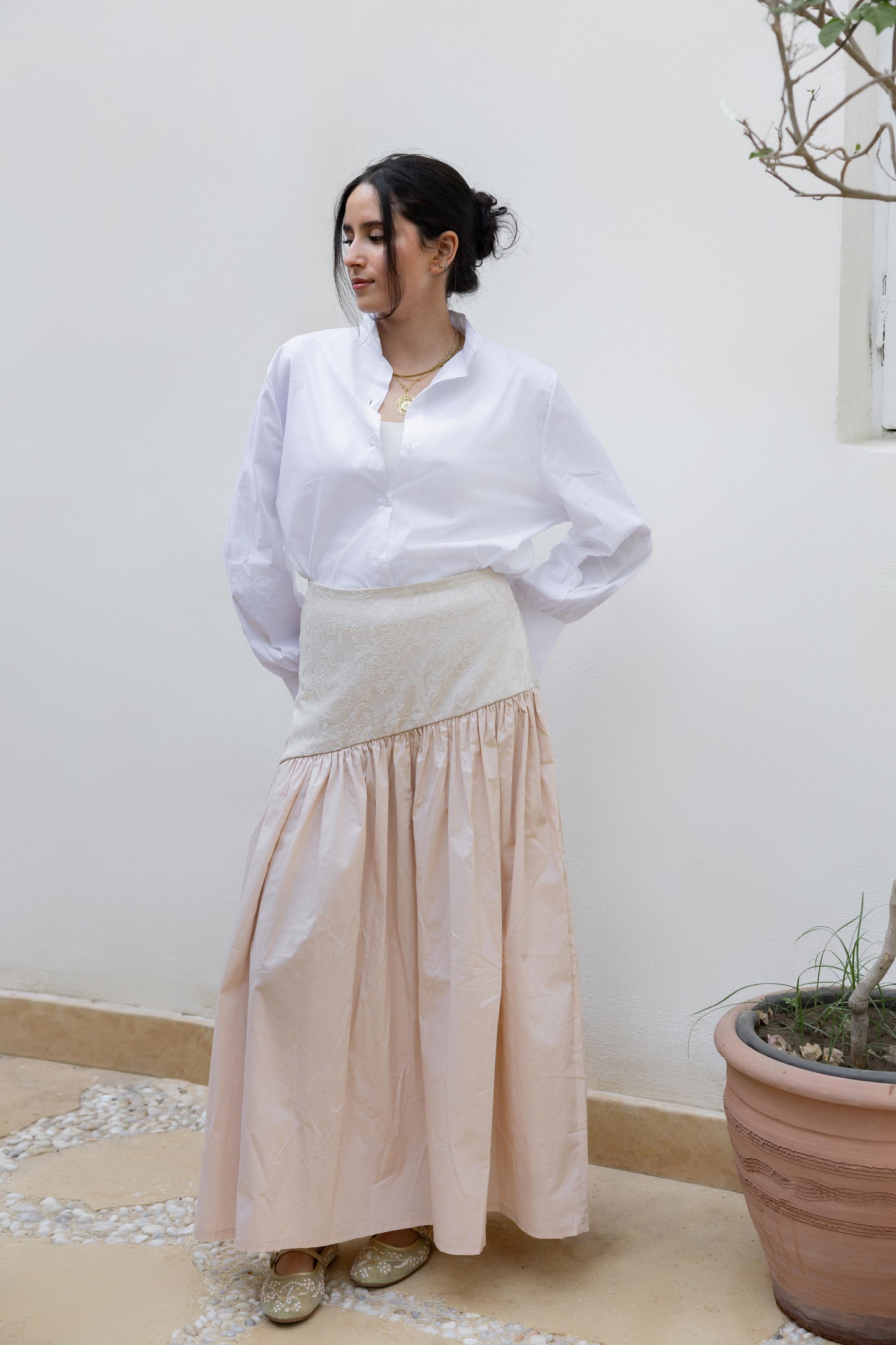 Diagonale Jacquard Skirt