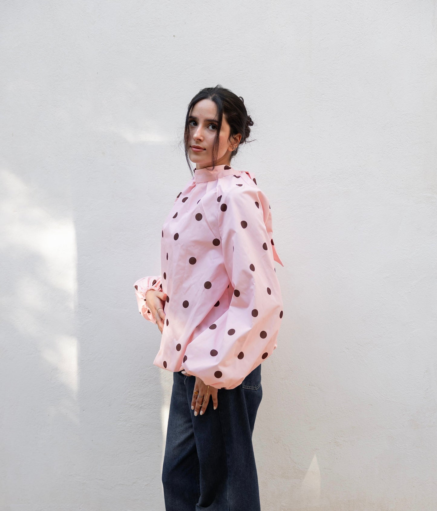 Bow-Back Blouse