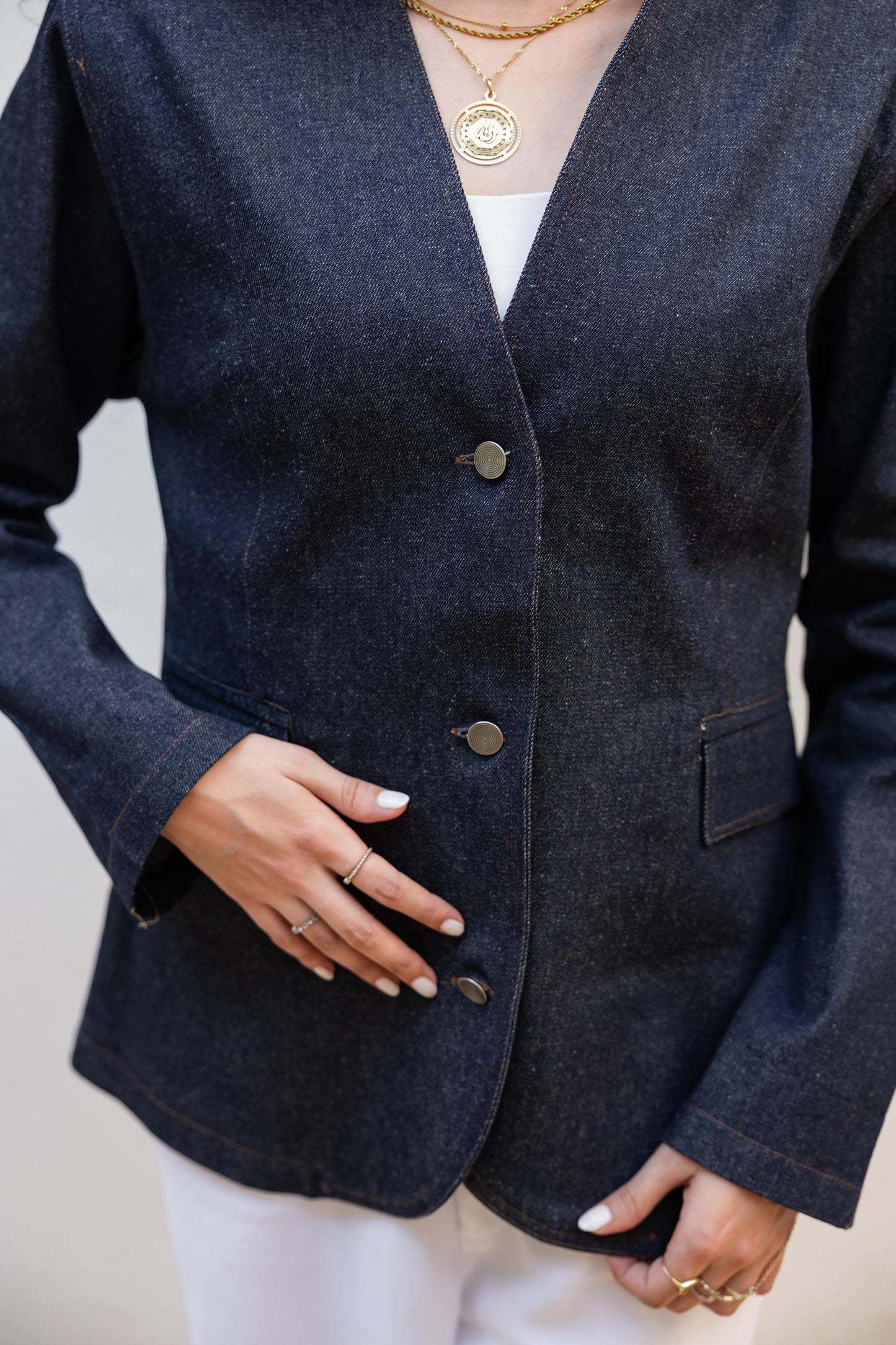 The Indigo Blazer