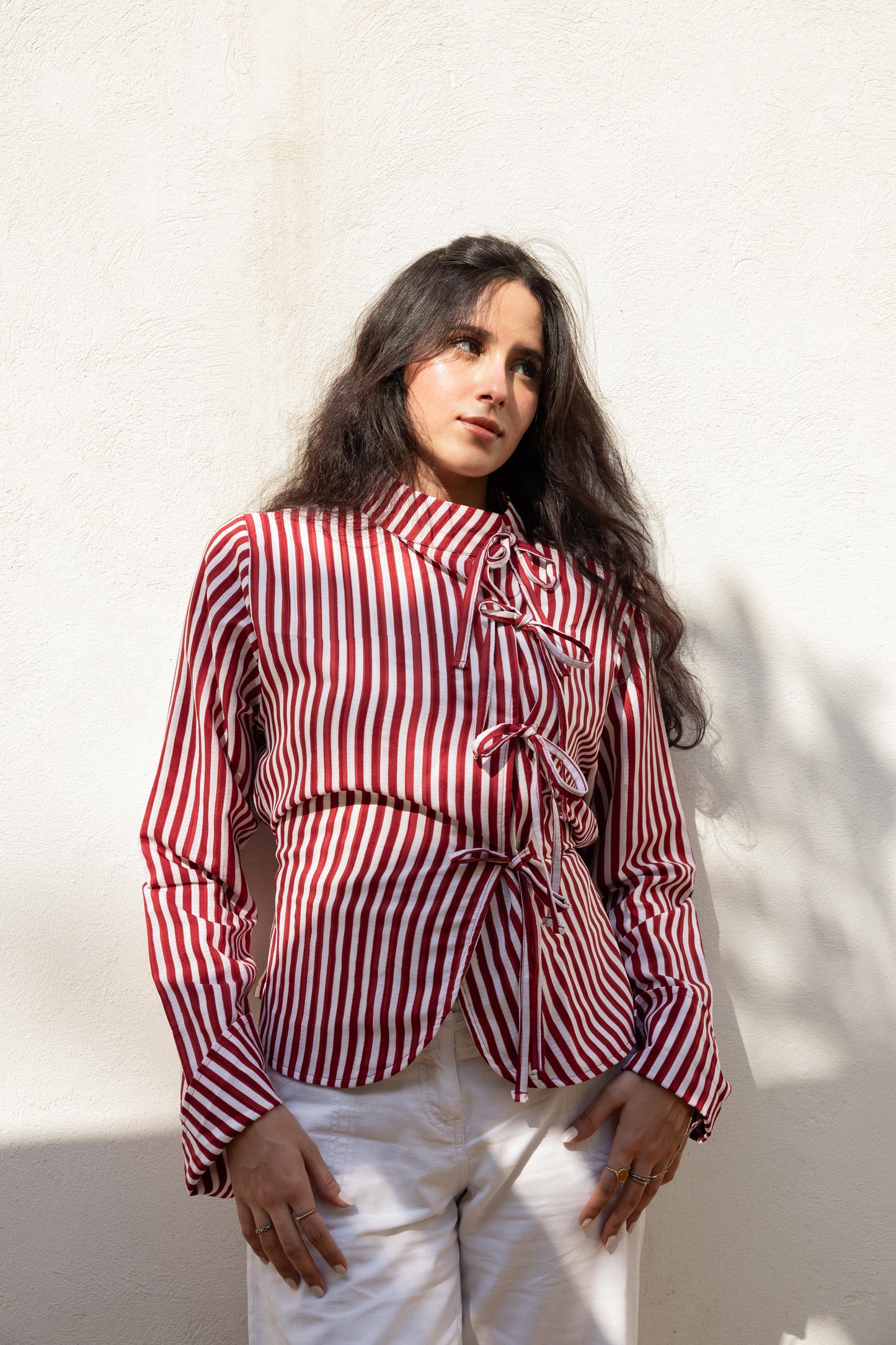 Ribbon-Tie Top