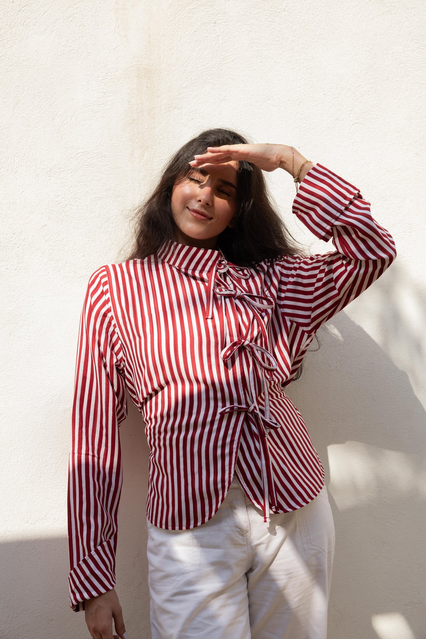 Ribbon-Tie Top