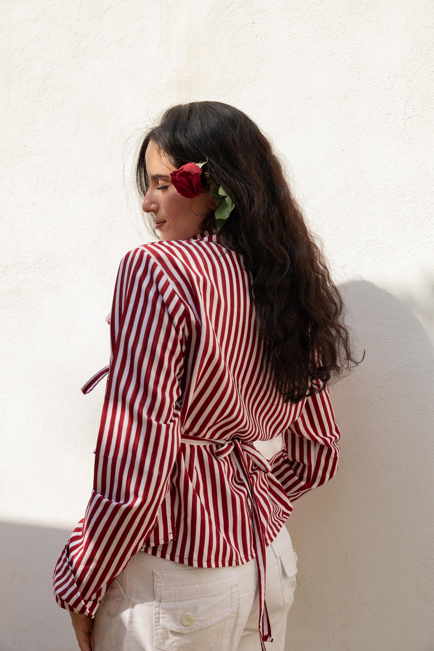 Ribbon-Tie Top