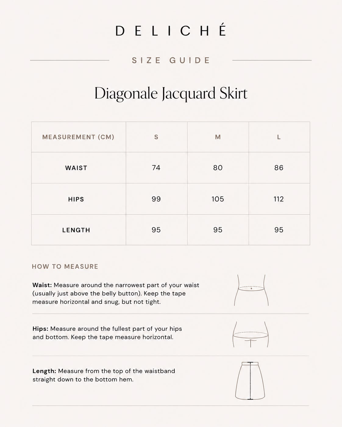 Diagonale Jacquard Skirt
